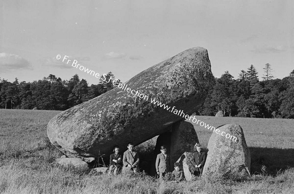 CROMLECH WITH SULLIVAN CHILDREN